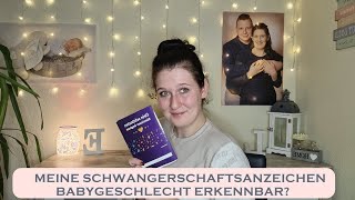 MEINE SCHWANGERSCHAFTSANZEICHEN 🤰  Geschlecht erkennbar👦👧 baby [upl. by Landis]