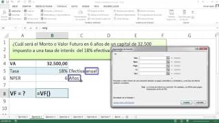 INTERÉS COMPUESTO EN EXCEL  EJERCICIO 2 [upl. by Humbert]