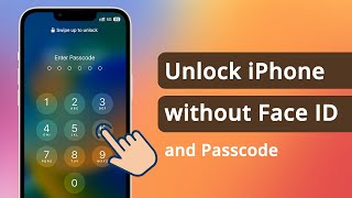 4 Ways How to Unlock iPhone without Passcode or Face ID 2024 [upl. by Amled]