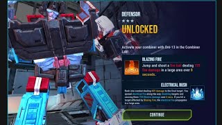 I GOT DEFENSOR Transformers Earth Wars [upl. by Franek]