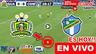 Guastatoya vs Comunicaciones en vivo donde ver a que hora juega Guastatoya vs Comunicaciones Final [upl. by Llevart]