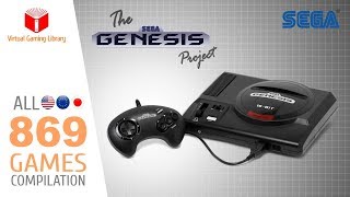 The SEGA GenesisMega Drive Project  All 869 Games  Every Game USEUJPBR [upl. by Earas268]