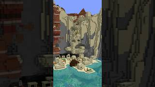 🤯 BADLANDS CLIFF VILLAGE AND SHIPWRECK  Minecraft 121 Java Edition Seed [upl. by Marita566]