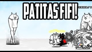 PATITAS FIFI  The Battle Cats Cap135  ZeroTG [upl. by Earahc]