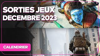 Toutes les SORTIES JEUX VIDEO DÉCEMBRE 2023 [upl. by Dott984]