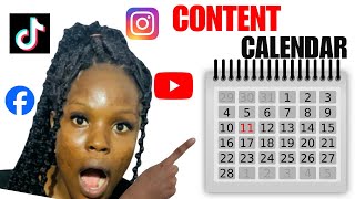 How to Create Your Social Media Plan With Content Calendar [upl. by Haiel]