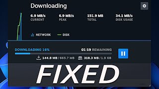 FIX Steam Slow Disk Usage in Windows 11 4 Easy Fixes [upl. by Egroeg634]