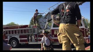 Franklinville Fire Department Aerial Training [upl. by Volpe]