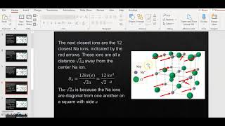 Derivation of the Madelung constant [upl. by Norac156]