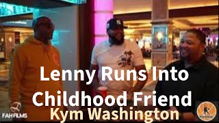 Lenny Cooke Runs Into Childhood Friend In Casino [upl. by Nosam]