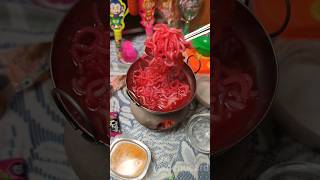 গোলাপী নুডুলস 🍜🥢  Golapi noddles  ytshorts noodles viral [upl. by Coffee506]