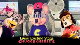 Every Existing Chuck E Cheese Stage Type [upl. by Alomeda]