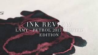 Ink Review Lamy Petrol  2017 Limited Edition [upl. by Iuq907]