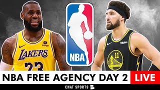 NBA Free Agency 2024 LIVE Day 2 Klay Thompson Trade News Paul George to 76ers DeMar DeRozan [upl. by Siravat]