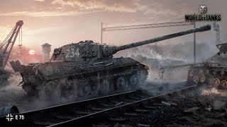 World of Tanks E75 Gameplay  3 Mark of Excellence [upl. by Sedecram]