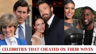 MALE CELEBRITY WHO CHEATED ON THEIR WIVES [upl. by Eirrab]