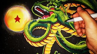 Cómo Dibujar a Shenlong paso a paso  Dragon Ball Z  How to draw Shenlong  ArteMaster [upl. by Kyrstin323]