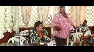 Jaggesh Eat 2 idles for 2 Rupees  Hotel Comedy Scene  MrBakra Kannada Movie [upl. by Hannah]