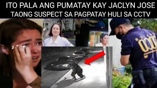 TAONG PUMATAY KAY JACLYN JOSE HULI SA CCTV CAMERA PAGMASDAN MABUTI [upl. by Bore]