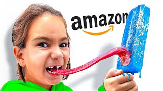 KLEINER JUNGE testet VERBOTENE AMAZON PRODUKTE für 10000€ 😱 [upl. by Pearle]