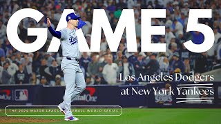 World Series FULL GAME 5 Highlights Los Angeles Dodgers at New York Yankees [upl. by Neumark318]