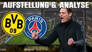 Kann der BVB mit DIESER Aufstellung PSG schlagen [upl. by Scherle]