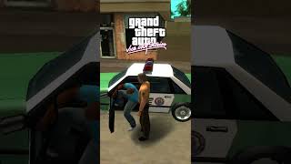 Evolution of stealing police cars GTA in gamesshorts gta [upl. by Abeh]