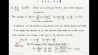 Week 91 Free Electron Theory in Metals [upl. by Emmuela]