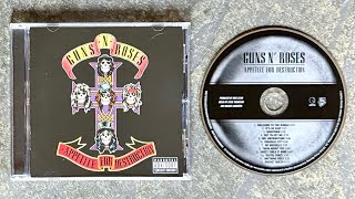 Guns ‘n’ Roses  Appetite For Destruction CD Unboxing [upl. by Margarethe]