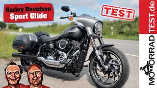 Harley Davidson Sport Glide  Test Sound Fahraufnahmen Technik etc [upl. by Einahpet]