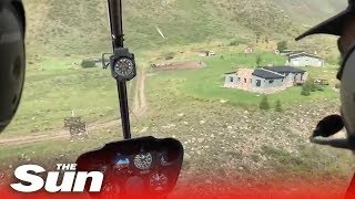 What a helicopter crash looks like from inside [upl. by Larret]