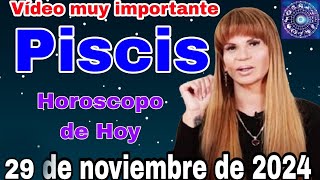 horóscopo Piscis 29 de noviembre 2024 [upl. by Uranie]