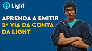 COMO EMITIR SEGUNDA VIA DA CONTA DE LUZ PELO SITE DA LIGHT 2024 [upl. by Ellennej]