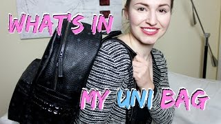 Whats in my Uni Bag  Lenas Lifestyle [upl. by Laris457]