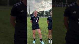 Pitman’s Madison Peek and Audrey Duffield speak after dominant seasonopening victory over Wildwood [upl. by Maleki]