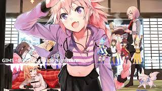 GIMS  Sois pas timide Nightcore [upl. by Etheline]