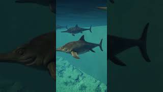 Icthyosaurus Release Animation jurassicworld jurassicworldevolution2 Ichthyosaurus [upl. by Chasse101]