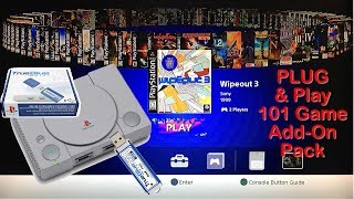 Add 101 Games To Your PS Classic  Plug amp Play No Downloads [upl. by Ikilisav]