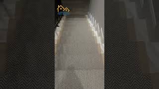 Fixit Designs AMAZING Stair Carpets Makeover  reels shorts [upl. by Ave]