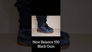 BEST NEW BALANCE MODEL New Balance 550 Black  Gum newbalance newbalance550 sneakers [upl. by Aynam]