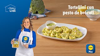 Tortellini con pesto de brócoli🥦🍝  Recetas de pasta  Lidl España [upl. by Halivah]