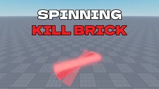 Spinning Kill Brick Tutorial Roblox [upl. by Laura343]