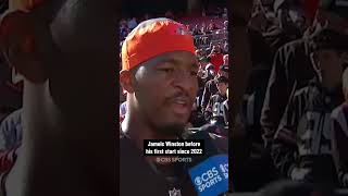 Jameis Winston spoke to our Amanda Balionis before his first Browns start shorts [upl. by Nicholas]