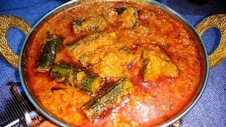 भरलेल्या गिलक्याची भाजी  भरली गिलकी  Bharwa Gilki recipe  Stuffed gilki recipe [upl. by Adiaroz460]