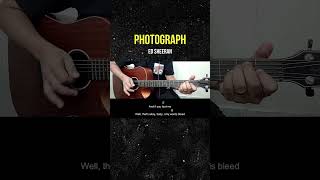 Photograph  Ed Sheeran  Guitar Tutorial [upl. by Sabec]