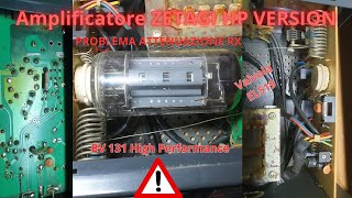 Amplificatore ZG HP version BV131 nei particolari attenuazione RX accordo e taratura S meter [upl. by Bilow]