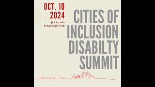 Cities of Inclusion Disability Summit  Good Jobs for All [upl. by Pearl978]