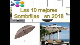 Las 10 mejores Sombrillas en 2018 [upl. by Hugibert]