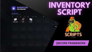 QBCore New Inventory Script For FiveM Game Servers [upl. by Scrogan]