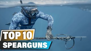 Best Spearguns In 2024  Top 10 Speargun Review [upl. by Aerdnod]